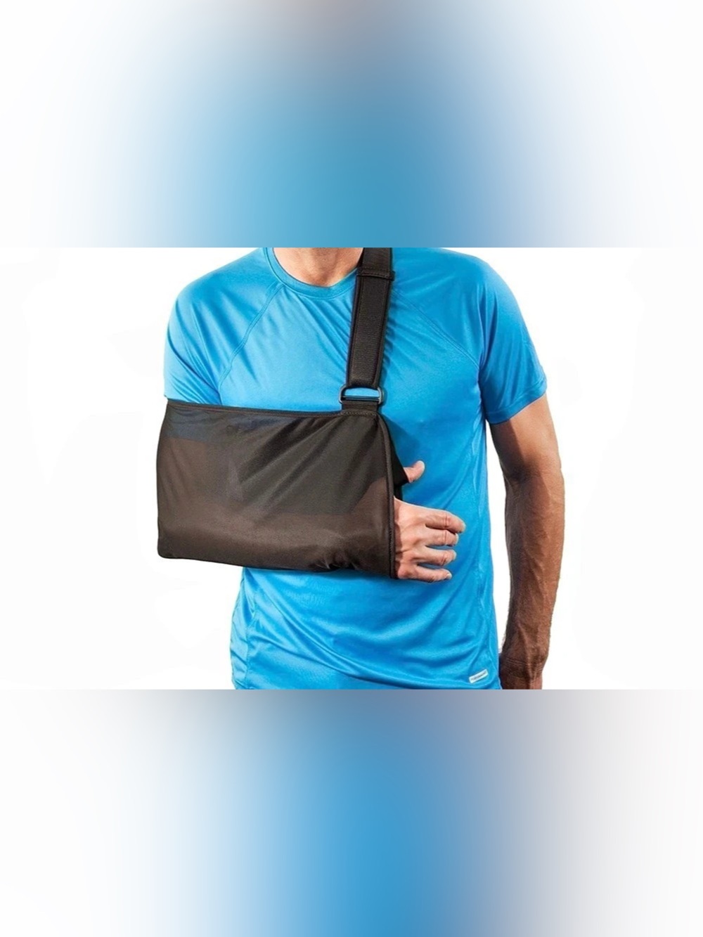 Breg Essential Shoulder Sling Black Arm Sling one size